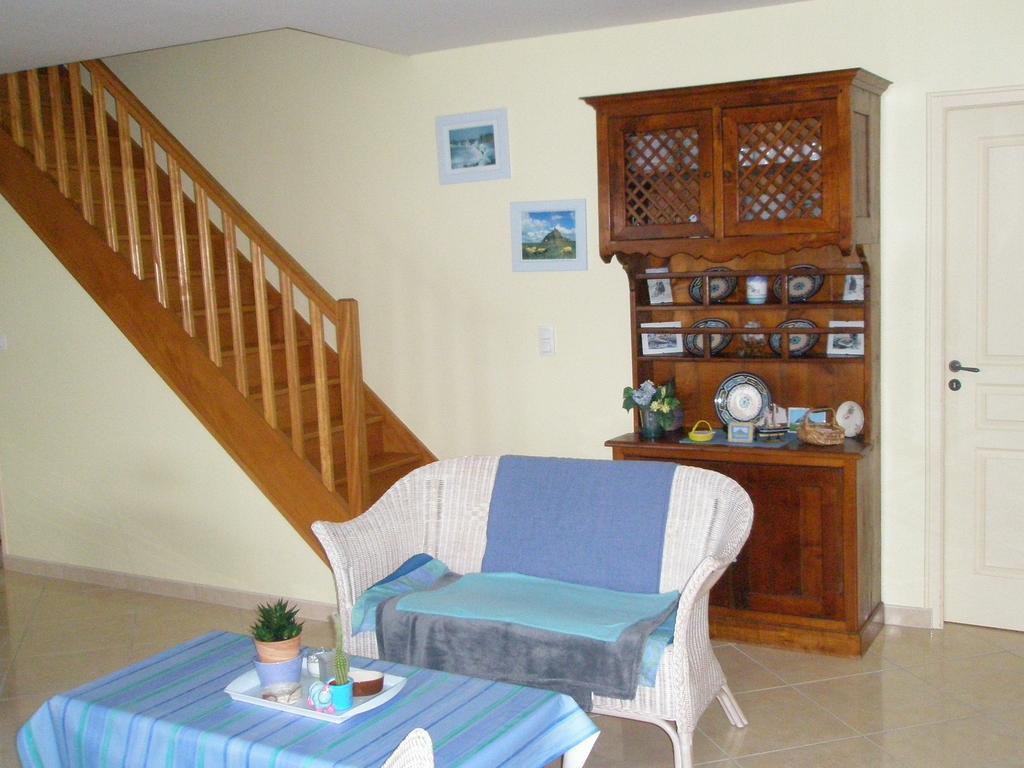 Gite Le Mascaret Roz-sur-Couesnon Δωμάτιο φωτογραφία